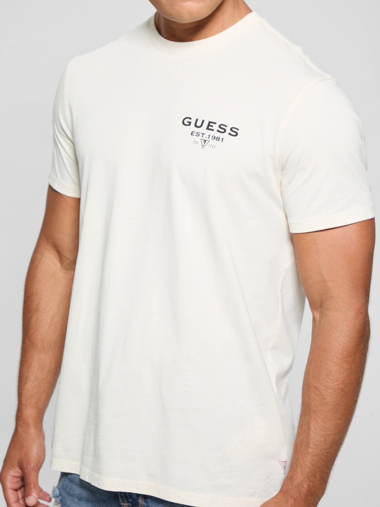 SS BSC CLASSIC GUESS LOGO TEE