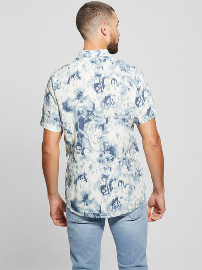 SS WAYCO SATEEN FLORAL SHIRT