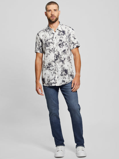 SS WAYCO SATEEN FLORAL SHIRT