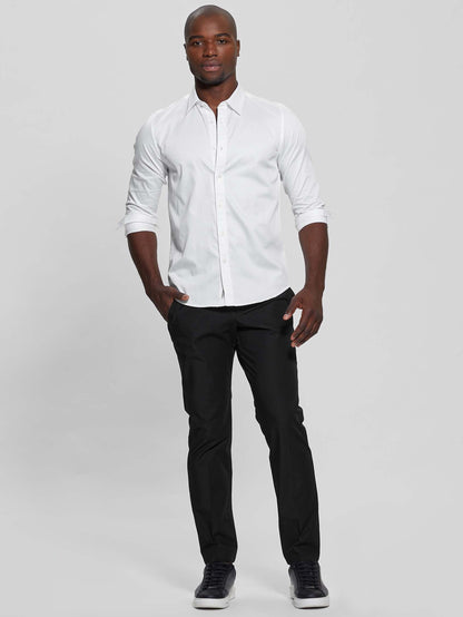 LS SILKY POPLIN SHIRT