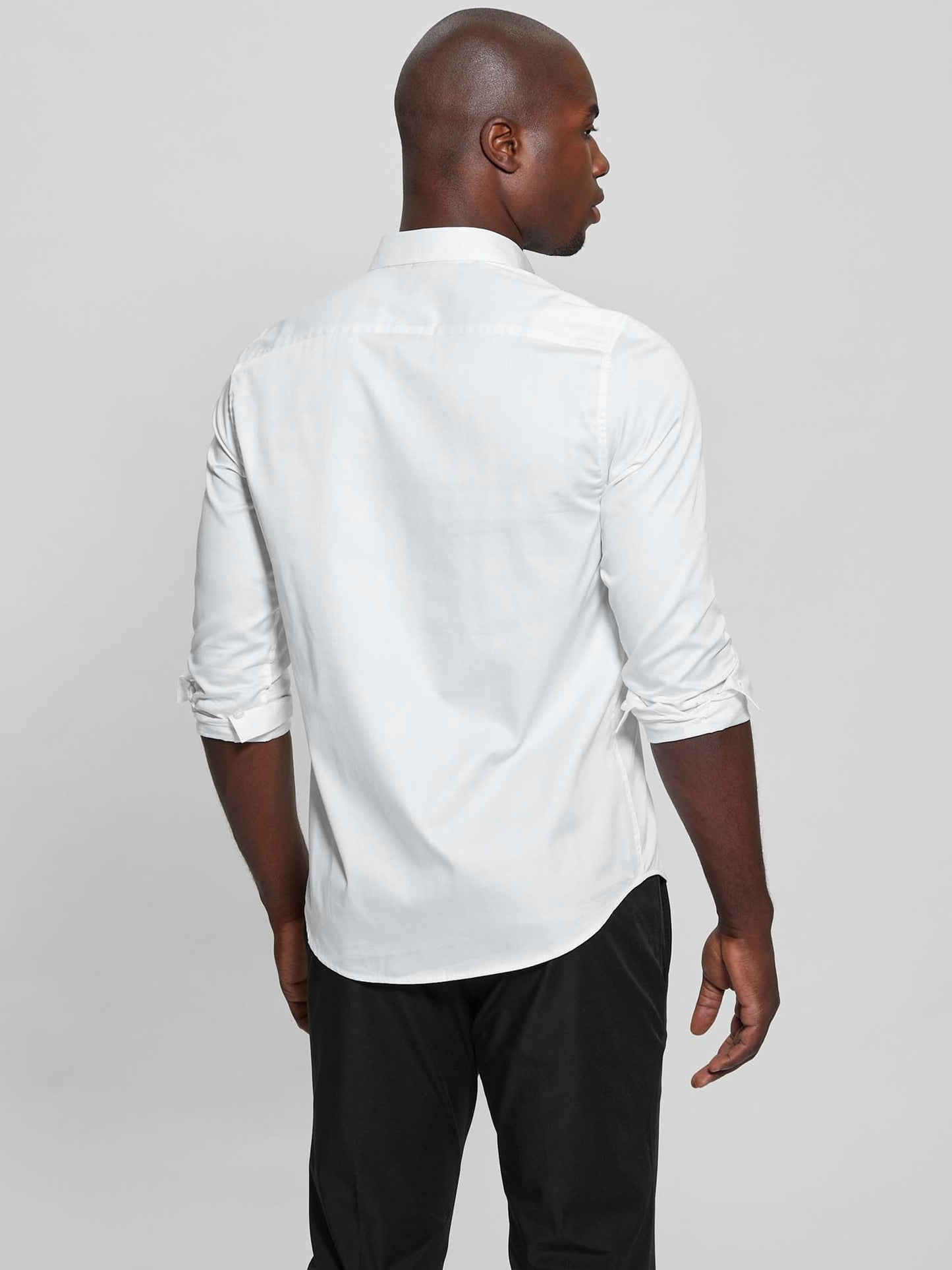 LS SILKY POPLIN SHIRT