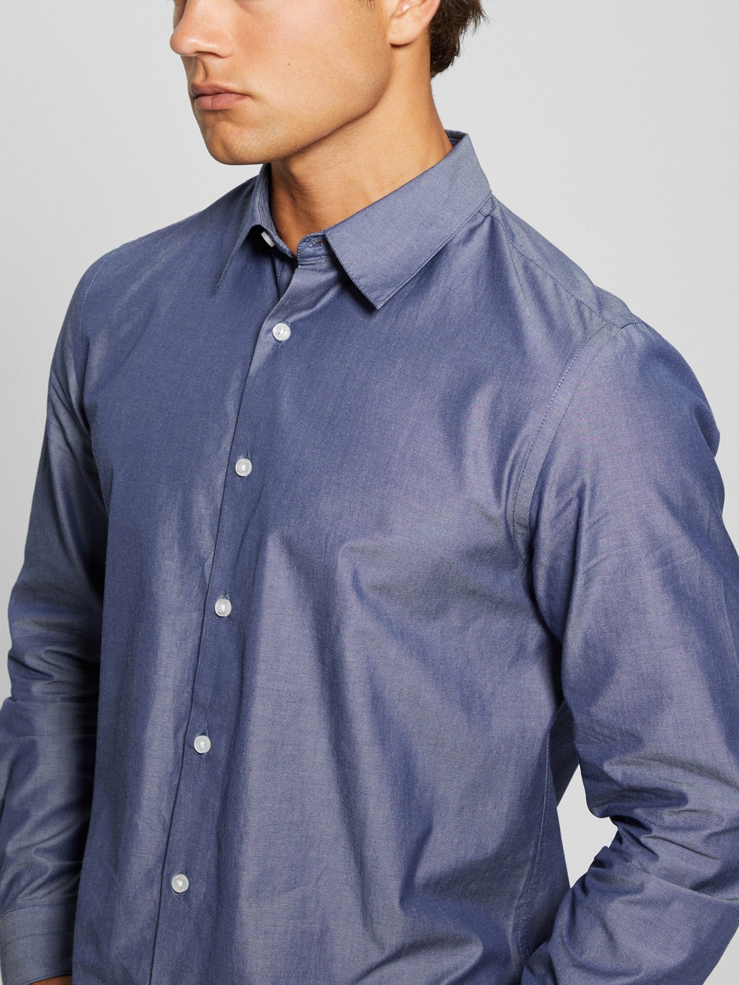 LS SOFT CHAMBRAY SHIRT