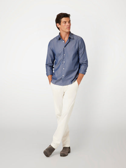 LS SOFT CHAMBRAY SHIRT