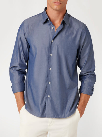 LS SOFT CHAMBRAY SHIRT