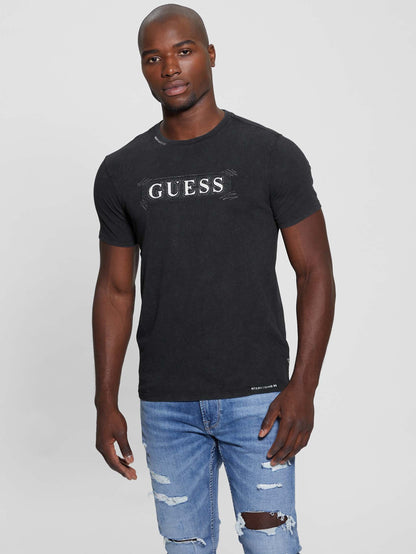 SS BSC GUESS APPLIQUE TEE