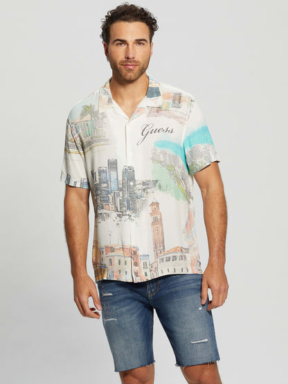 SS ECO RAYON RIVIERA SHIRT