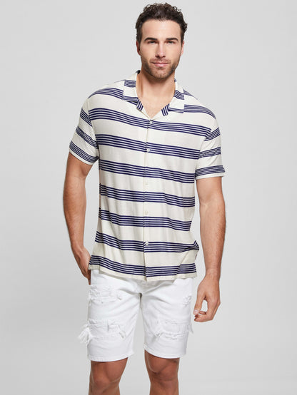 SS ZUMA STRIPE KNIT SHIRT