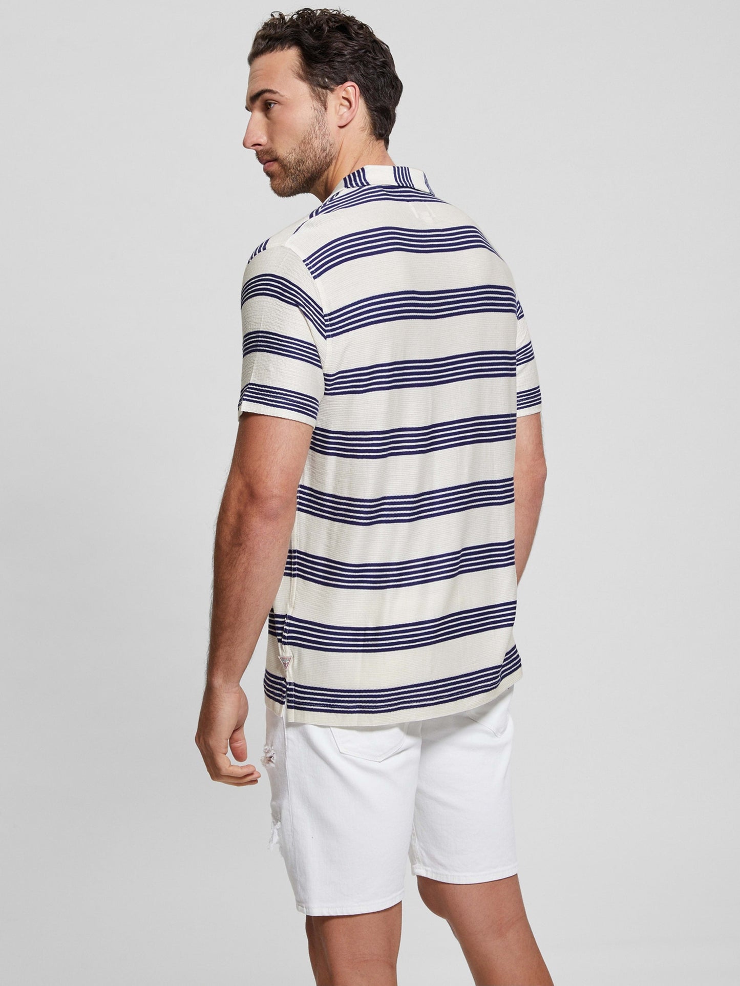 SS ZUMA STRIPE KNIT SHIRT