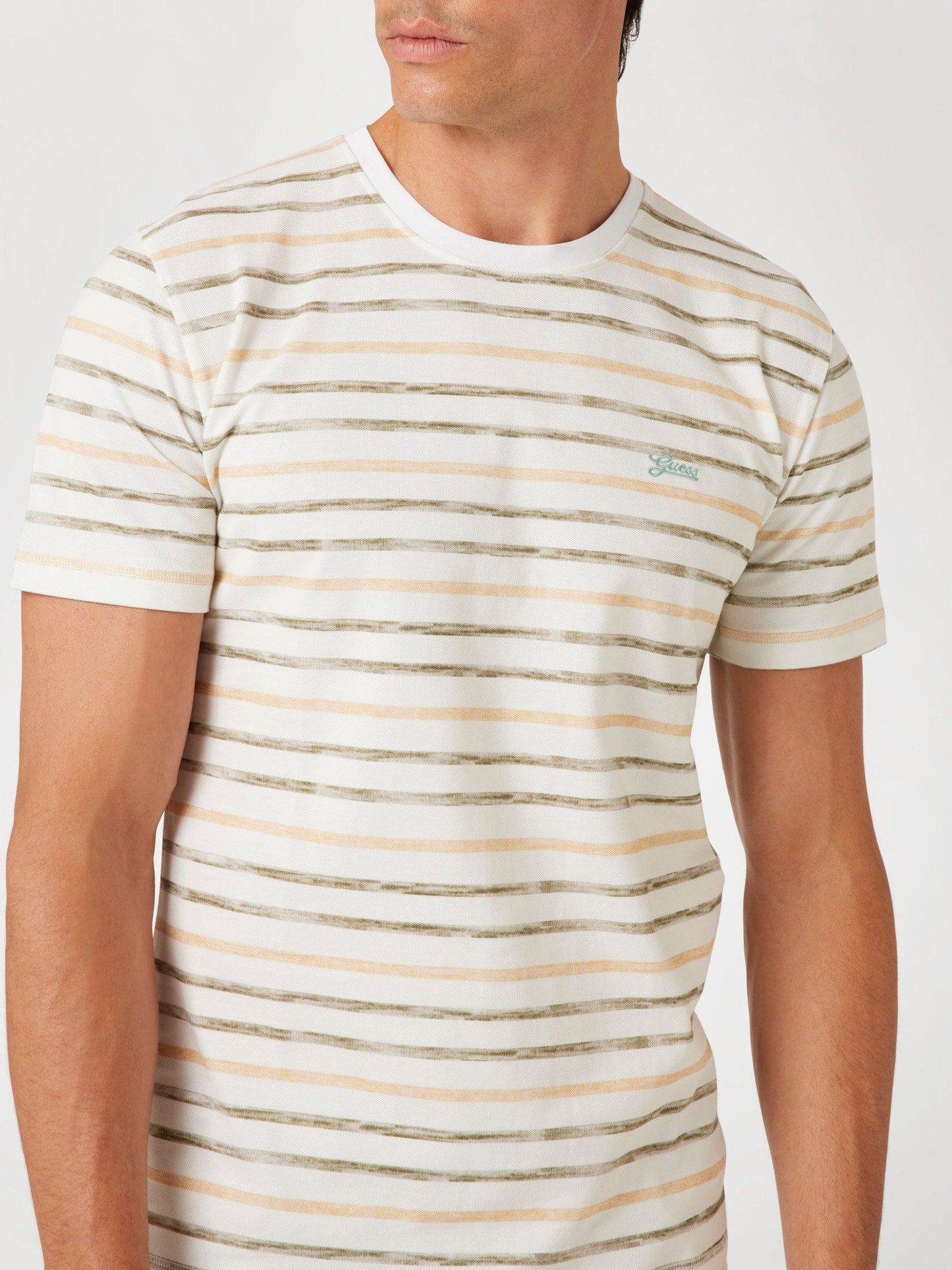 SS CN STRIPED TEE