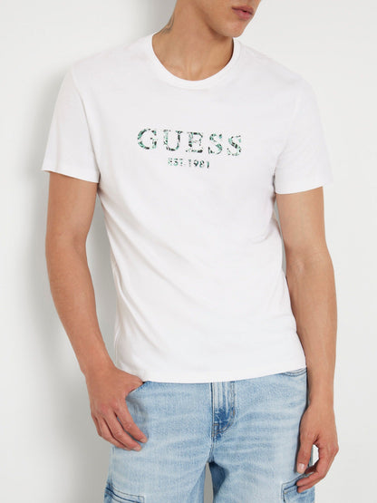 SS CN GUESS IRIDESCENT TEE