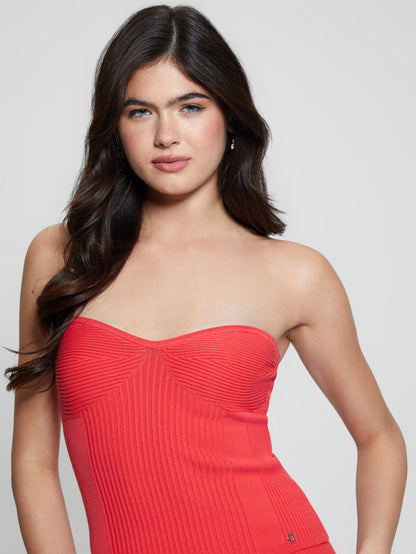 SELINA RIB TUBE TOP