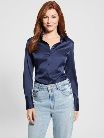 LS FERNANDA CORSET SHIRT