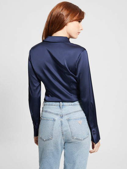 LS FERNANDA CORSET SHIRT