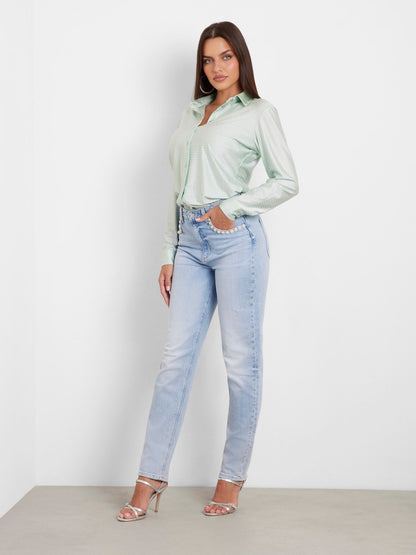 LS ELIANA SHINY SHIRT