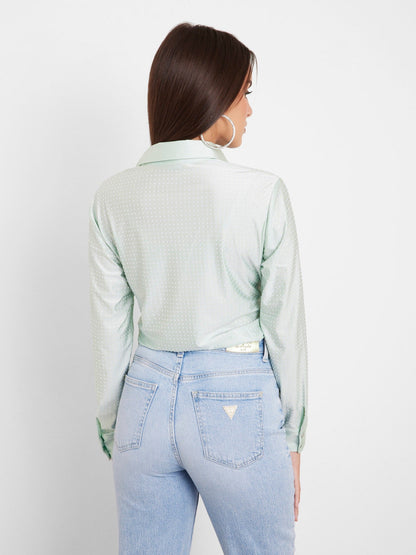 LS ELIANA SHINY SHIRT