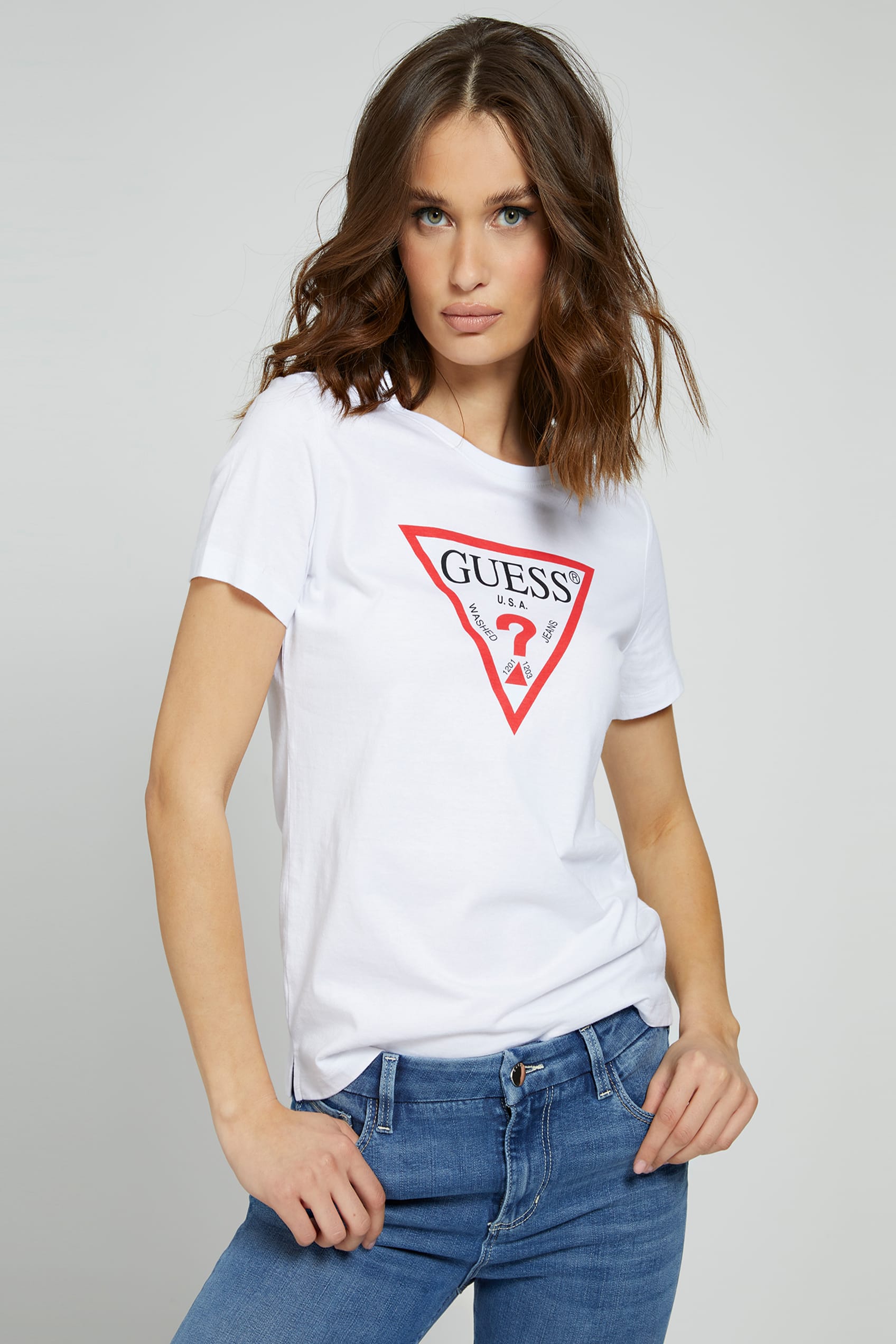 Camisetas guess fashion dama